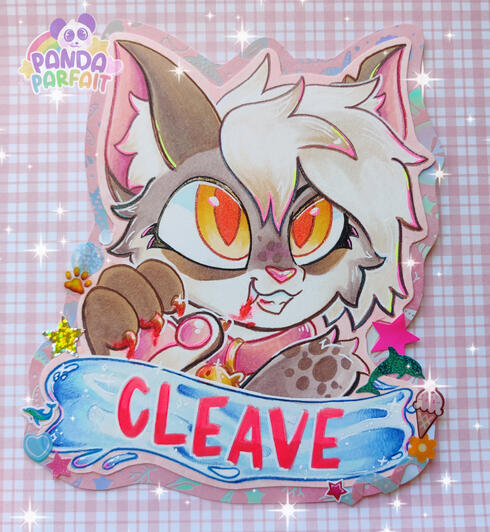 Cleave badge Cleave badge